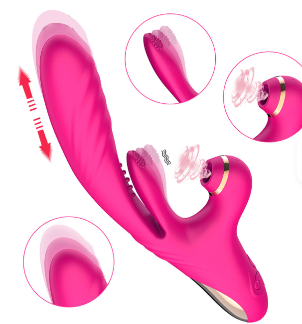 3 in 1 Clitoris Sucker Vibrator