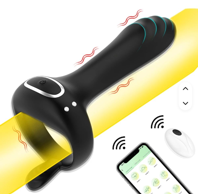 Vibrating cock ring
